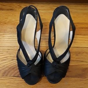 Christian Louboutin high heel slingback sandals